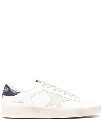 Golden Goose Flat Shoes White/Ice/Blue