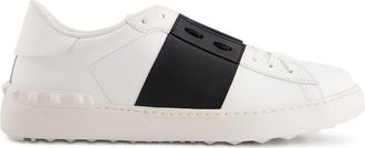 Valentino Garavani Open Leather Sneakers-Uomo