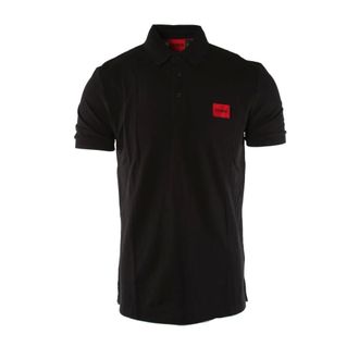 HUGO BOSS Hombre, Camisetas, Negro, Talla: M