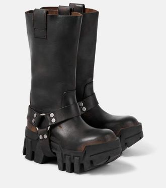 Balenciaga bottes gris clearance