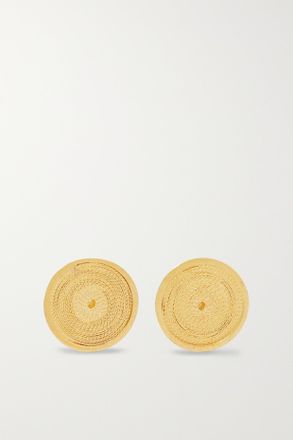 Pippa Small Orecchini In Oro 18 Carati Con Crisoprasi