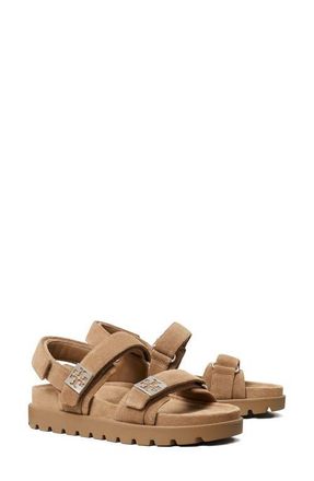 Tory Burch Mellow Sport Sandal in River Rock /Silver at Nordstrom, Size 10.5