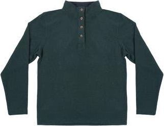 Burnside Jacquard Henley Sweatshirt in Forest at Nordstrom Rack, Size Xx-Large