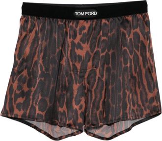 Tom Ford Underpants, male, Brown, L, Luxury Brown Underwear Aw25