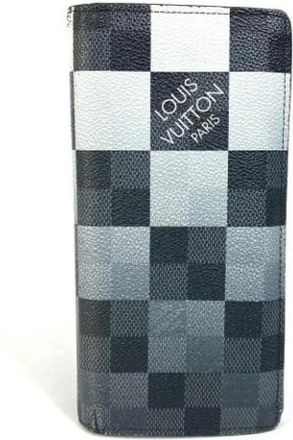 Louis Vuitton Pre-owned Wallets, male, Black, Size: ONE SIZE Pre-owned Damier Graphite Long Wallet (Bi-fold)
