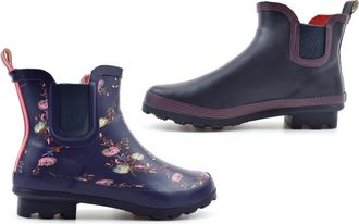 Generic Womens Waterproof Ankle Wellington Boots Ladies Ankle High Welllies Womens Wellingtons Size 9 Ladies Wellington Boots Waterproof Wellies Rubber Sole S