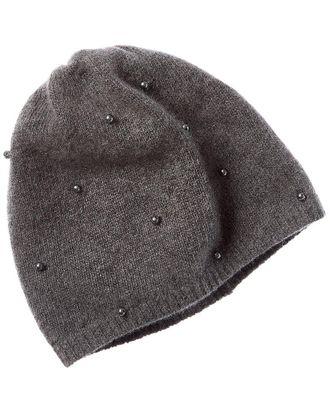Portolano Pearls Cashmere Beanie