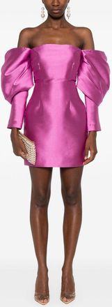 Solace London Womens Freja Mini Dress - Dusty Pink - Size EU 34 (Womens)