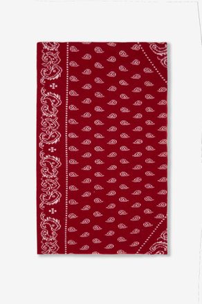 Guest In Residence Dreieckiges Stricktuch mit Bandana-Muster The Wild