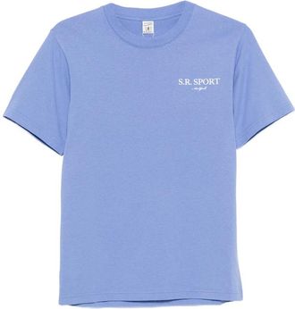Sporty & Rich Logo-print T-shirt
