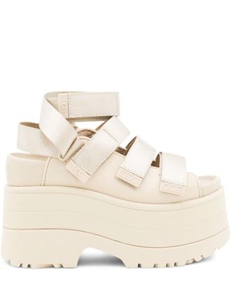 UGG Goldenrise sandals - women - Rubber/Fabric/Rubber/Fabric - 8 - Neutrals