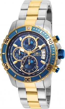 Invicta Pro Diver Chronograph Blue Dial Mens Watch 22415