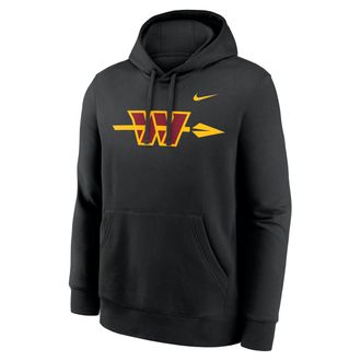 Nike Washington Commanders Franchise Focus Club Nike Mens NFL Pullover Hoodie in Black | NKDK00A9E-7LY