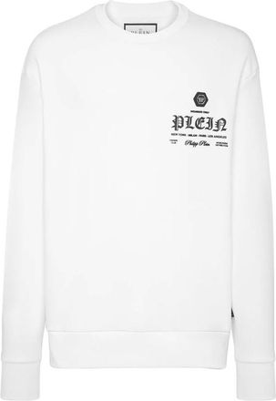 Philipp Plein Hombre, Sudaderas, Blanco, Talla: S