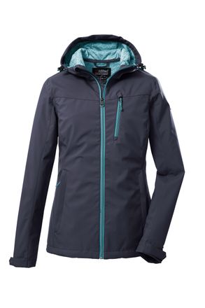 Killtec Softshelljacke KILLTEC KOS 89 WMN SFTSHLL JCKT, Damen, Gr. 34, nachtblau, Obermaterial: 100% Polyester. Futter: 100% Polyester, Jacken Softshelljacke,
