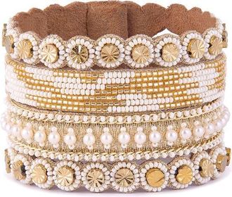 Deepa Gurnani Sandy Bracelet in Gold at Nordstrom