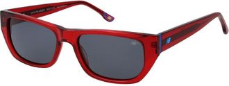 New Balance Red Plastic Mens Sunglasses