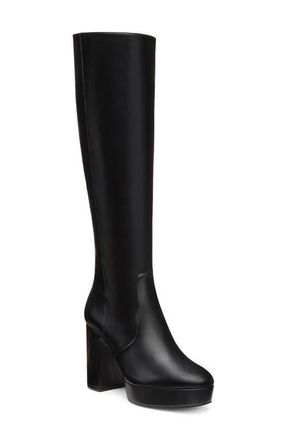 Black Stuart Weitzman Leather Boots: Shop up to −80% | Stylight