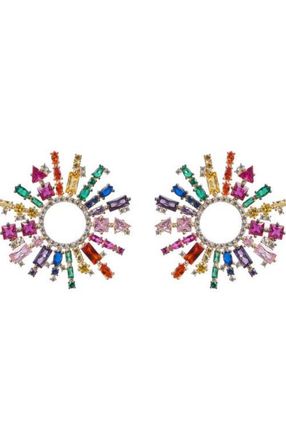 Nickho Rey Margaret Earring in Rainbow/gold at Nordstrom