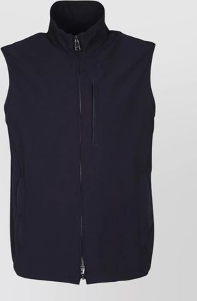 Paul & Shark high collar sleeveless jacket side pockets