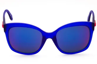 adidas OR0012 Mirrored Lens Sunglasses - Blue