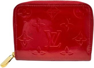 Louis Vuitton Pre-owned Wallets, female, Red, Size: ONE SIZE Pre-owned Canvas Wallet