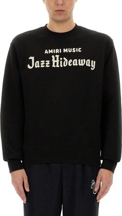 Amiri Jazz Hideaway Crew Sweatshirt