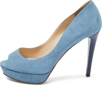 Jimmy Choo London Pumps con tacco 125mm - Blu