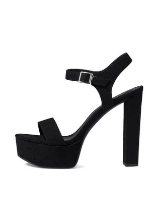 Chinese Laundry Womens Arnnie Platform Heel Sandal In Black