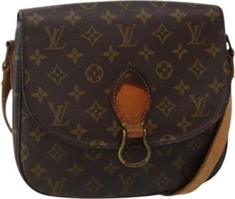 Louis Vuitton Pre-owned Cross Body Bags, female, Brown, Size: ONE SIZE Pre-owned Canvas Cross Body Bag