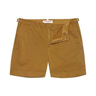 Orlebar Brown Heren, Korte broeken, Bruin, Maat: W32 Katoen