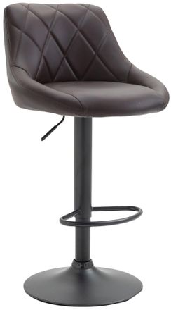 Clp Clp - Taburete De Bar Lazio Marr&oacute;n Negro