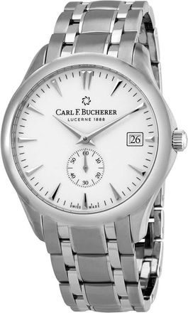 Bucherer Manero Peripheral Automatic White Dial Mens Watch 00.10921.08.23.21