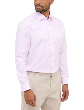 Eterna Mens Long Sleeve Shirt Modern FIT Twill ROS&Eacute; Structured, 17,75