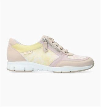 Mephisto Womens Ylona Zipper Sneaker In Spring Time
