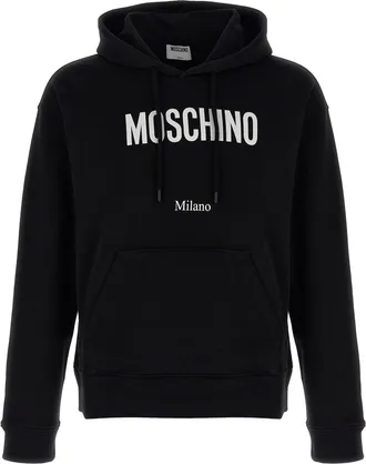 Moschino Logo Print Hoodie