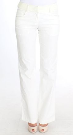 Ermanno Scervino Striped Straight Fit Womens Pants