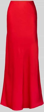 Vila High Waist Rock mit elastischem Bund Modell SAHRA in Rot, Gr&ouml;&szlig;e 38