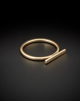 Italian Gold, Inc 14K Italian Gold Horizontal Bar Ring