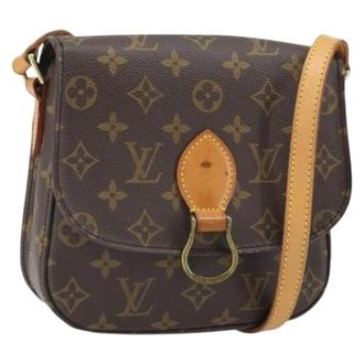 Louis Vuitton Pre-owned Vintage Canvas Cross Body Bag - Dames - Pre-owned - Bruin - Maat: ONE Size