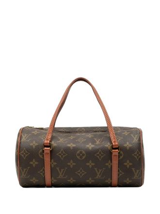 Louis Vuitton Borsa a mano Papillon 26 con monogramma 1985 - Marrone