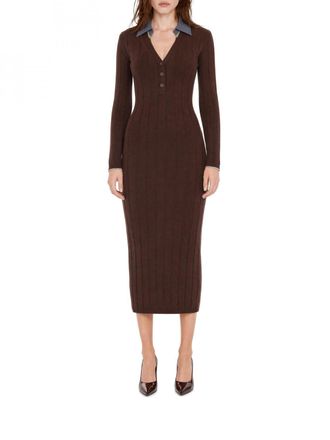 Patrizia Pepe Dress Woman color Brown