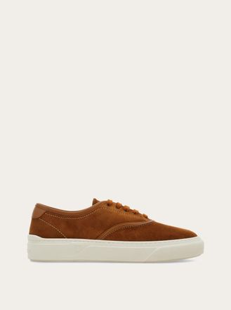 Ferragamo Men Gancini sneaker Brown Size 10.5