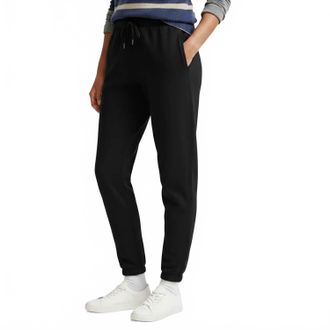 Eddie Bauer Vintage Soft Sherpa Lined Sweatpants - Plus In Solid Black