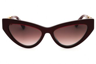 Moschino MOS170S Cat-Eye Acetate Sunglasses - Burgundy