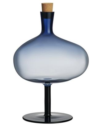 Kosta Boda Bod Bottle Midnight Large