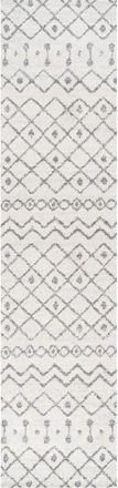 Jonathan Y Designs Aksil Moroccan Beni Souk Area Rug in Cream/gray at Nordstrom, Size 5Ft 0In X 8Ft 0In