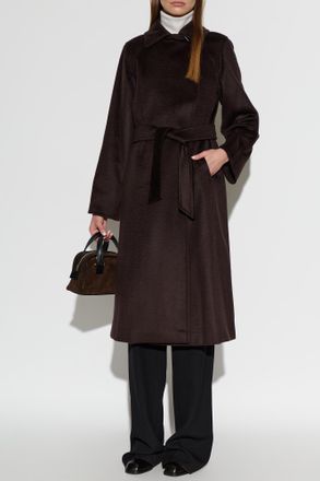 Max Mara Wool Coat Manuela, Womens, Brown