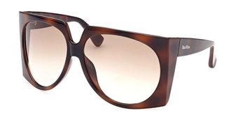 Max Mara MM0023 52F Womens Sunglasses Tortoiseshell Size 65
