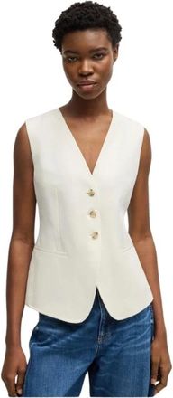 HUGO BOSS Donna, Giacche, Bianco, S, new